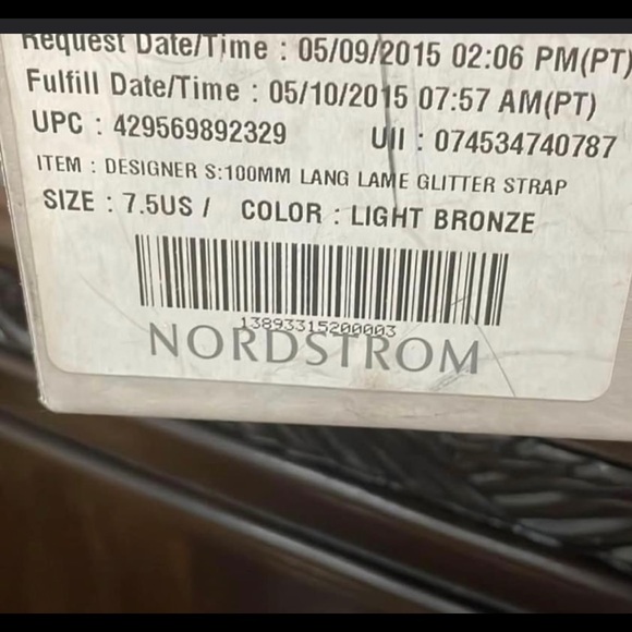 Jimmy Choo Glitter Light Bronze Pump-7.5 - Picture 6 of 7